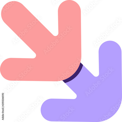 Arrow Down Vector