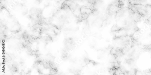 Panorama concrete marble white and gray rough wall for background. Paper texture and vector design stucco gray stone table top view. White Carrara marble texture background.