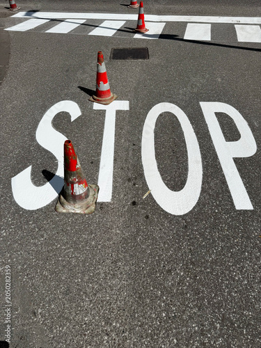 stop lavori in corso