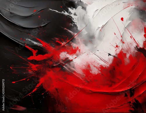 black white and red grunge texture background