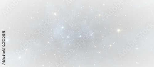 Sparkling Galaxy Stardust Overlay PNG Vector with Radiant Light Particles on Transparent Background for Fantasy Design
