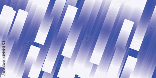 Tableau sur toile An abstract digital background featuring a dynamic pattern of thick, diagonal stripes slanting to the right