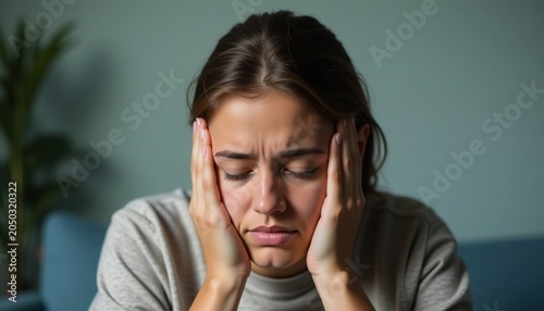 Symptoms Of Mental Disorders Depiction. Generalized anxiety