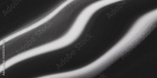Foto Wavy lines and shadows a grayscale abstract photographic composition wave patter