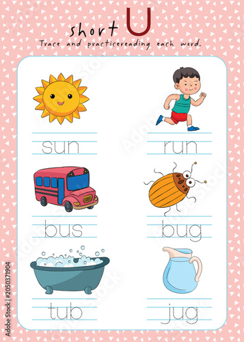 long and short vowel sounds worksheets