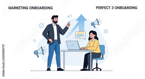 Diverse Team Collaborating on Marketing Onboarding and Growth Strategy