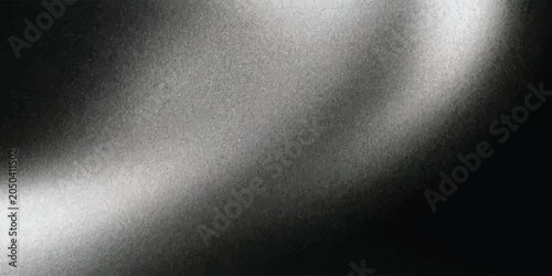 Cuadro en lienzo Dark moody abstract background with soft glowing curves abstract background grad