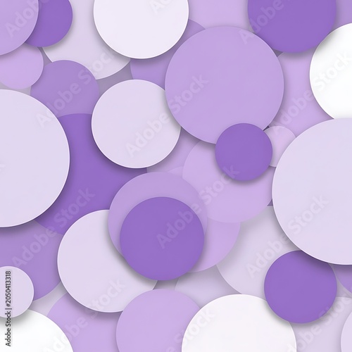 Abstract Purple Circle Pattern Background for Modern Design.