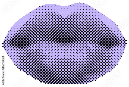 Lips Kiss Collage
