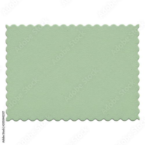 Light green scalloped edge vintage fabric texture pattern
