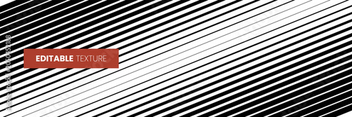 Fotografie Lattice gradation line for gradation pattern stripe and halftone background black