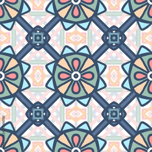 Seamless  modern  pattern, Chic design , Unique and stylish design , Colorful patterns , Beautiful and unusual patterns , make this pattern perfect for textile design, wallpapers, gift wrapping.