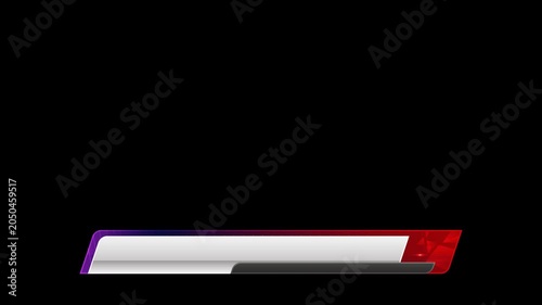 footage overlay animation for broadcast media