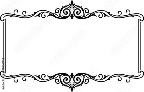 Elegant Ornamental Frame Vector