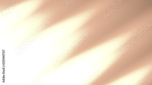 Foto Light streaks create soft shadows across a neutral beige background to provide a clean and minimalist atmosphere for design work