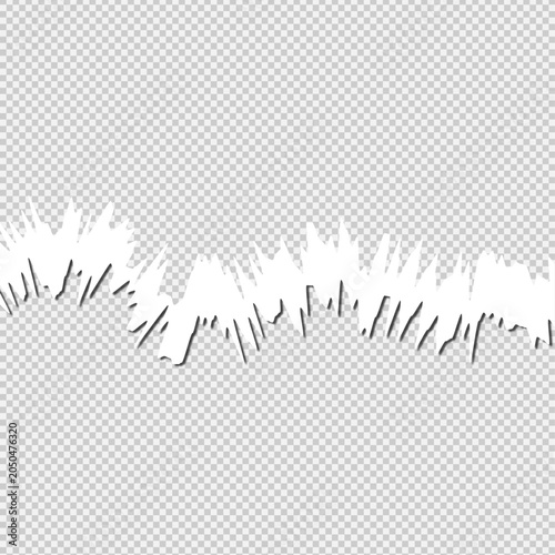 Abstract black and white wave pattern design for modern backgrounds isolated on transparent background, isolated on white background, Vector, illustration