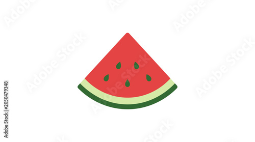 Canvas-taulu Fresh Watermelon Fruit Slice Summer.