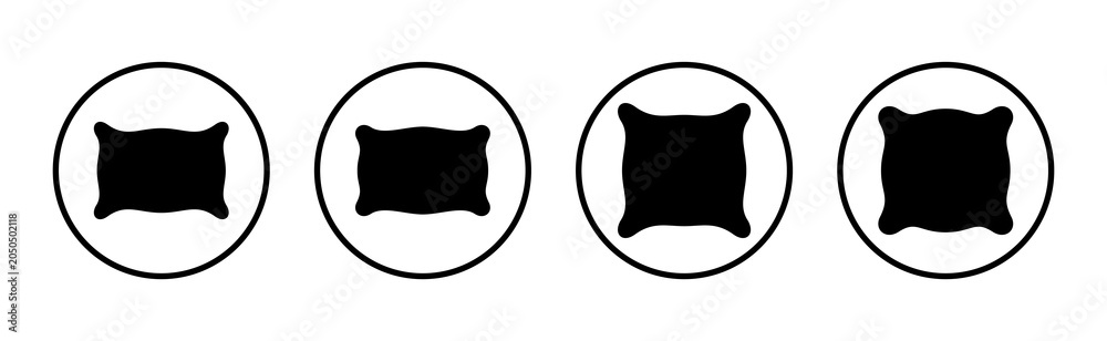Photography Pillow icon vector illustration