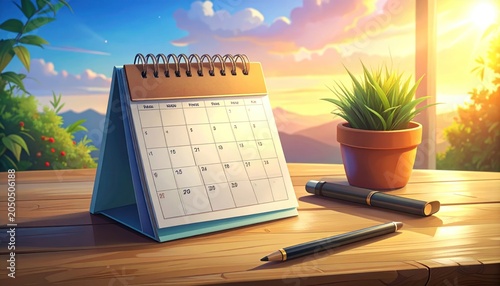 Schedule Agenda Planner Reminder Concept