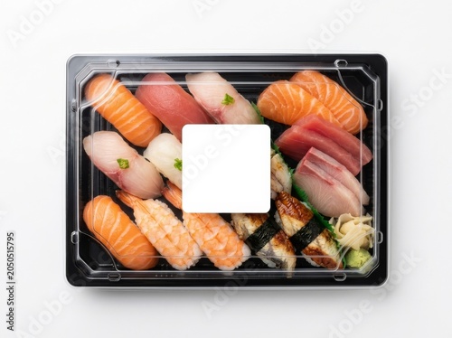 Sushi Packaging Mockup