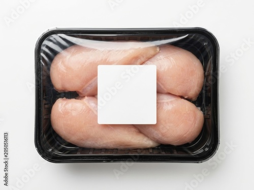Chicken Breast Fillets Packaging Mockup