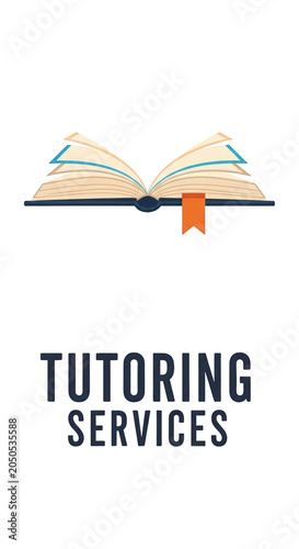 Tutoring services with open book.