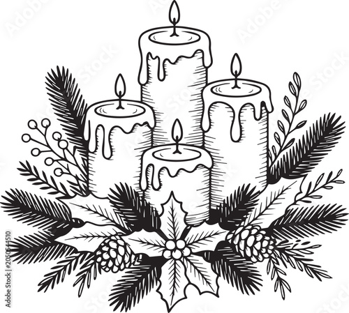 Holy Spirit Dove and Cross Vector Illustration, Christian Faith Religious Symbol Design