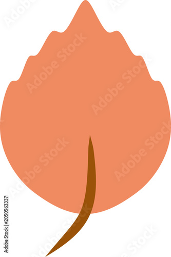 Autumn Leaf flat