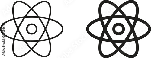 Tableau sur toile React line icon vector set.