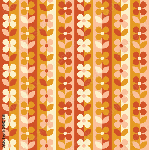 abstract floral seamless pattern tile wallpaper
