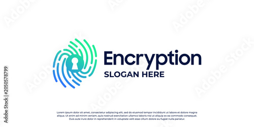 Advanced Cyber Encryption Shield Logo Design Template