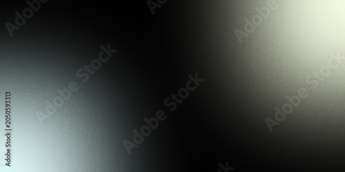 Abstract Noise Gradient Background – Stylish Dark Aurora with Cool Gold and Blue Grain Texture