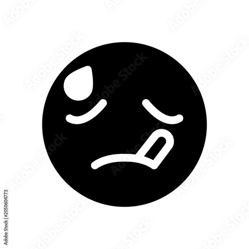 Sick emoji icon