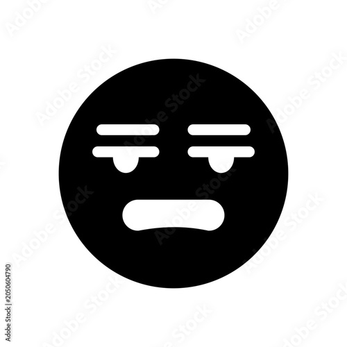 Tired emoji icon
