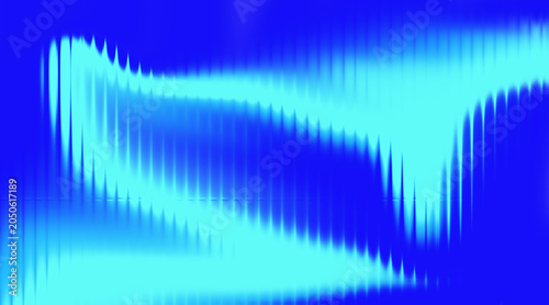 Blue wave pattern with blurred gradients and soft transitions