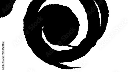 Organic Spiral Rough Textured Luma Matte Reveal Transition for Creative Compositing and Visual Effects