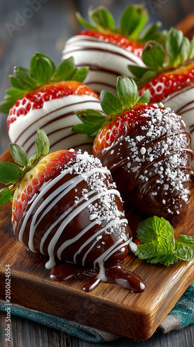strawberry and chocolate