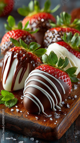 strawberry and chocolate