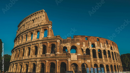 Bild auf Leinwand colosseum in rome italy, The Grandeur of the Roman Colosseum