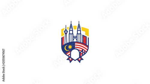 Photography Kuala Lumpur Malaysia Crest Logo Design