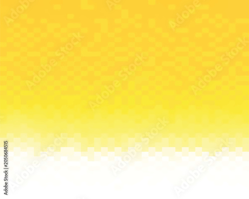 Foto Yellow Gradient Background with Pixelation Effect