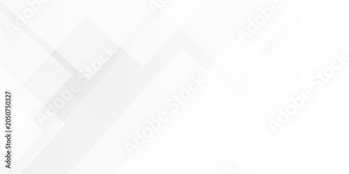 Minimal abstract technology triangle white and gray background. white paper square  lines light web business Space design.