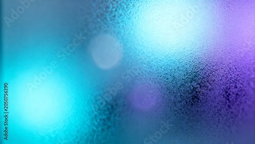 Luxury abstract background featuring soft cyan violet gradients and blurred glass effects