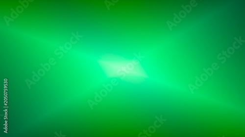 Fondo verde con destello de luz central