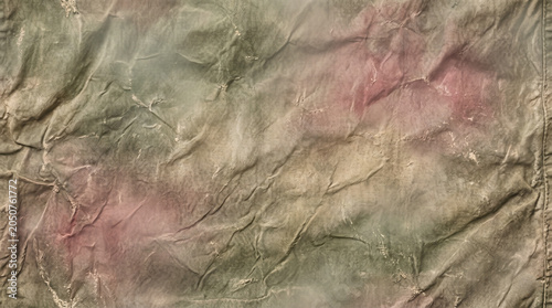 Aged Waxed Canvas Texture in Muted Earth Tones
