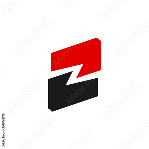 z letter mark logo vector icon illustration