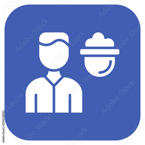 Konstfotografi Hunger icon style