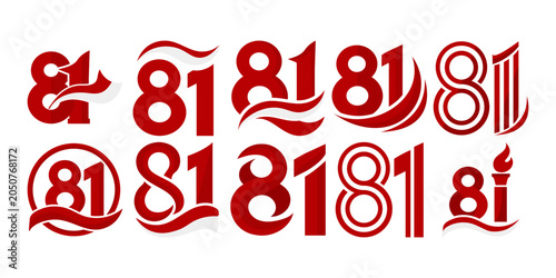 Tableau sur toile 81 Years of Indonesian Independence