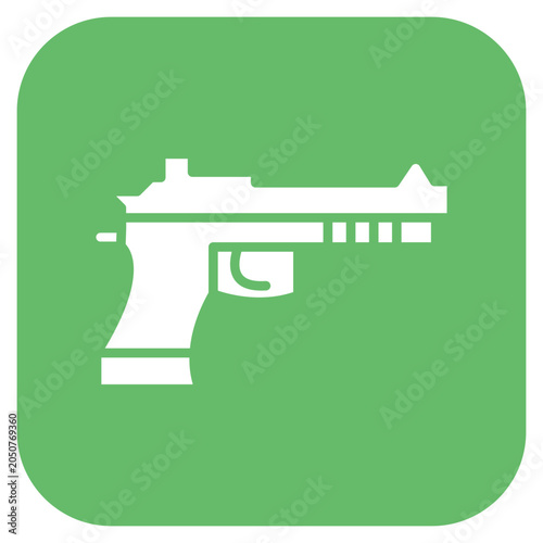 Fotografie Pistol icon style