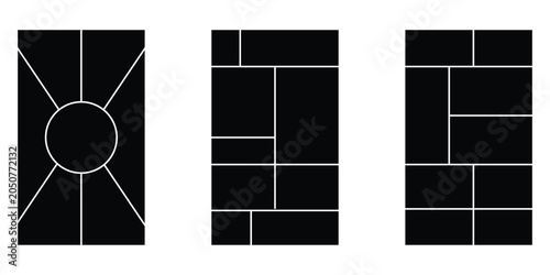 Photos Image collage layout template